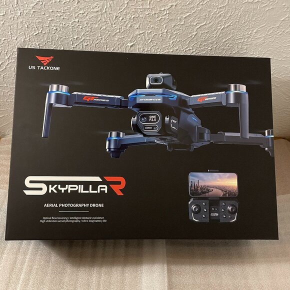 US Tackone GT8 Mini Drone with HD Camera Remote Controller Foldable Brand NEW
